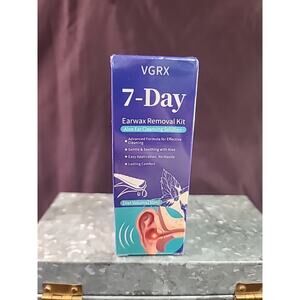 VGRX Ear Wax Removal Drops - Gentle Microfoam Cleaner, 1.7oz